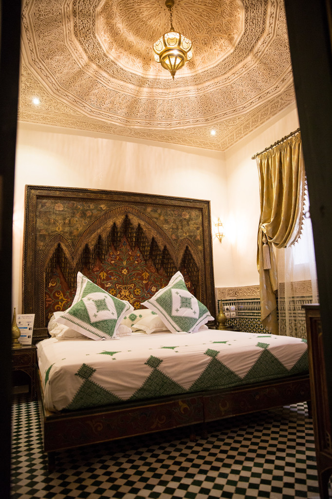 Such a dramatic contrast to our tent in the Sahara the night before, our riad in Fes was pretty much a palace. 