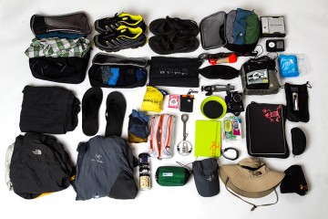 Packing list, travel, gear, what should I pack, packing for vacation, packing for a year of travel, RTW packing list, The North Face, Patagonia, Clothing, Shopping for vacation, Sea to Summit, Kelty, iPad, Quicksilver, Under Armor, Columbia Clothing, Eagle Creek, Packing Cubes, Osprey Packs, Macbook Air, Canon G15, Arcteryx, Mountain Hardwear, Patagonia R2, Canon Cameras, Salomon Synapse, Chacos,