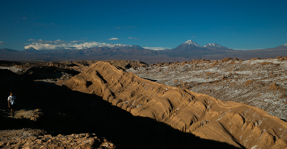 Valle de la Luna outside San Pedro de Atacama, Chile.